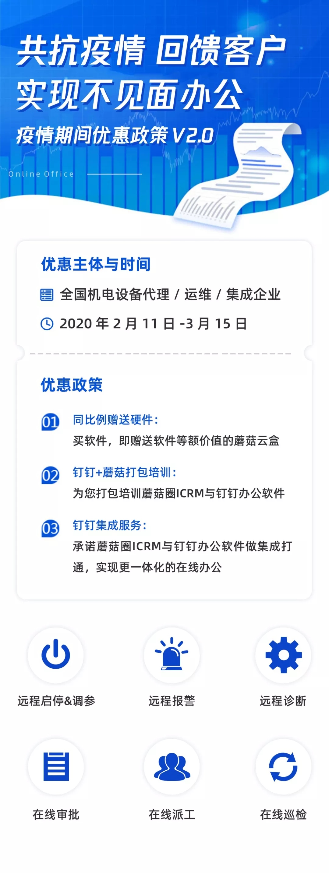 蘑菇完成B輪融資，共抗疫情，回饋客戶，實現不見面辦公